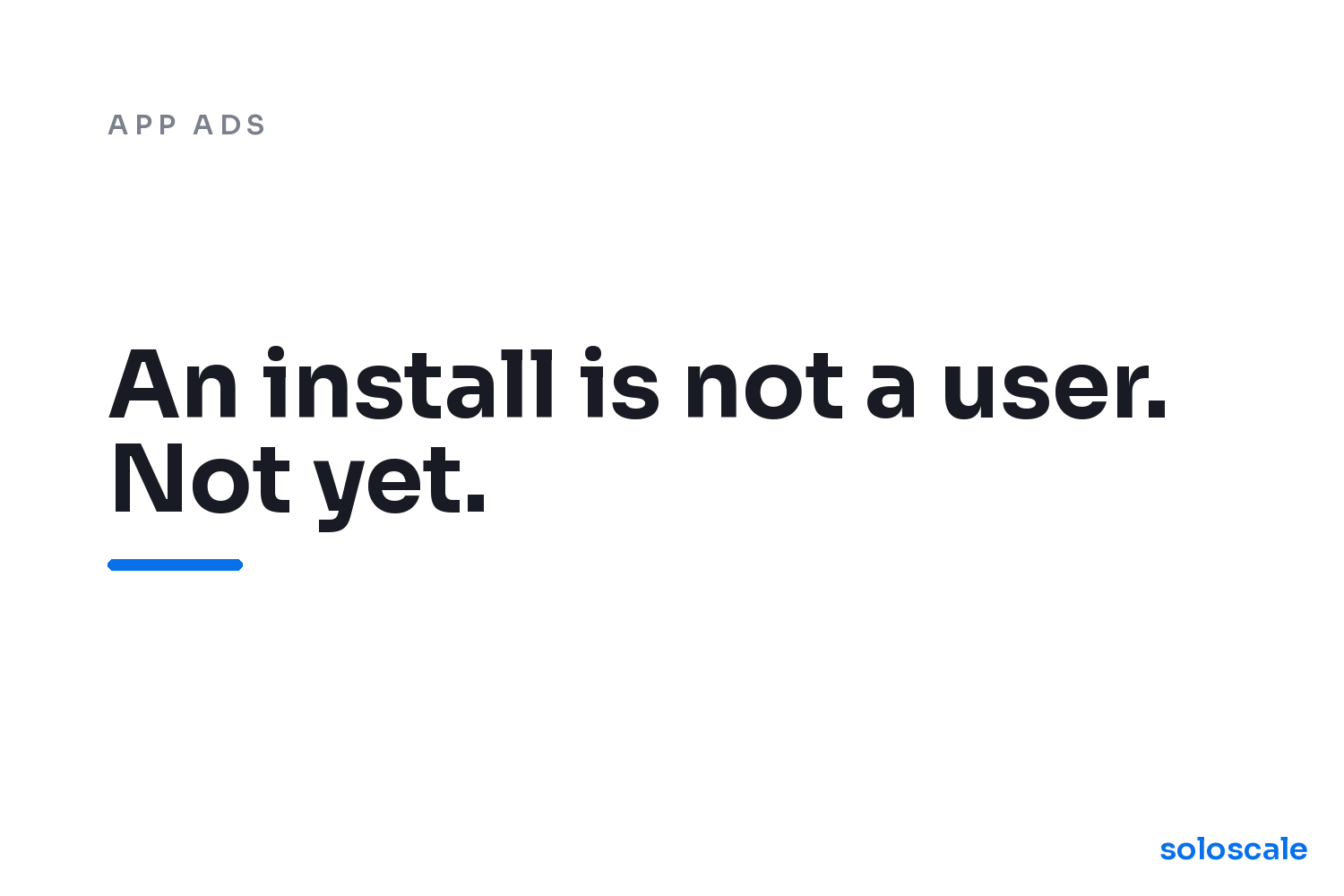 Cost Per Install (CPI) illustration