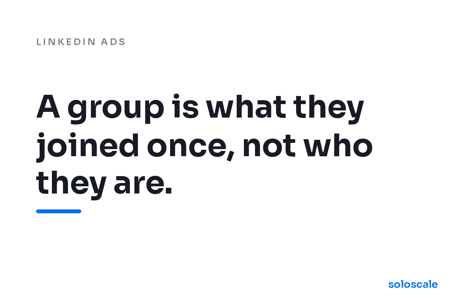 Group Targeting illustration