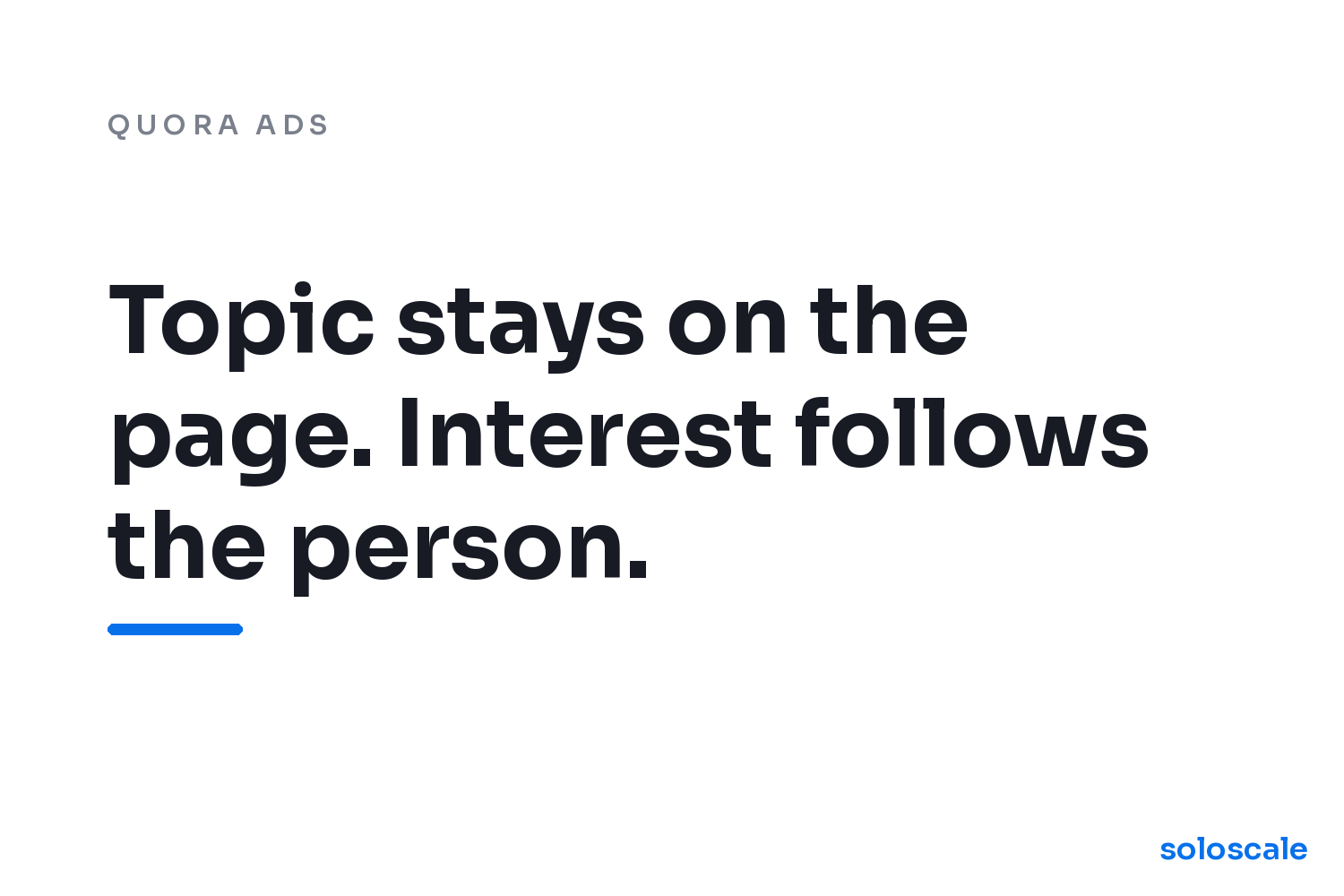 Interest Targeting illustration