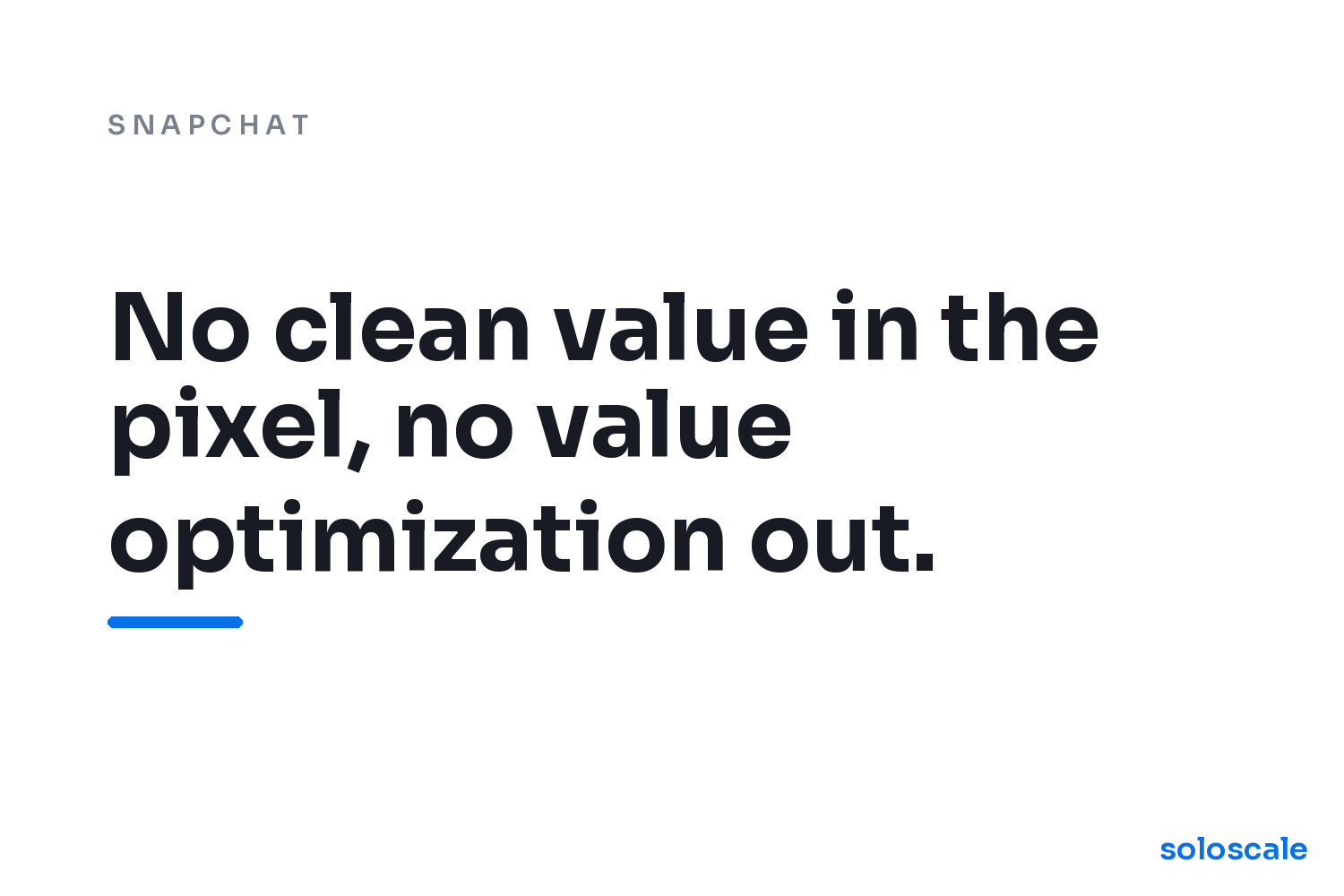 Value Optimization illustration